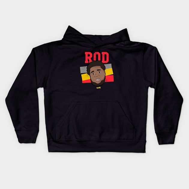 Rod Wave Rapper Kids Hoodie by sanantaretro